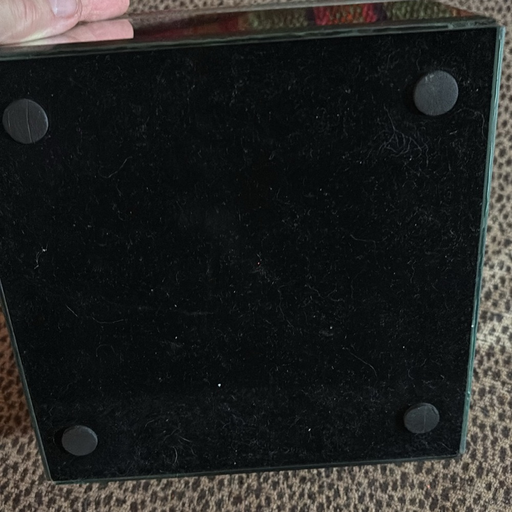 Square Mirrored Box - Picture 7 of 8